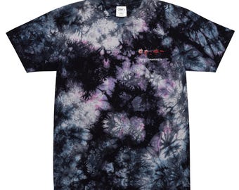 Oversized Retro Vibes Design 'days/ waiting for the weekend' Tie-Dye Shirt
