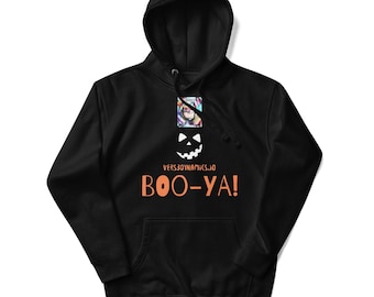 Comfortable Premium Art 'BOO-YA' Halloween Edition Hoodie