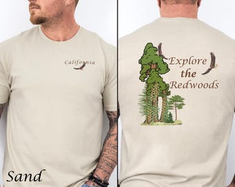 Outdoor Design Unisex Softstyle T-Shirt, Nature Lover Gift, Adventure Shirt, Hiking Apparel, Camping Tee, Wilderness Vibes Top, Fun Shirt