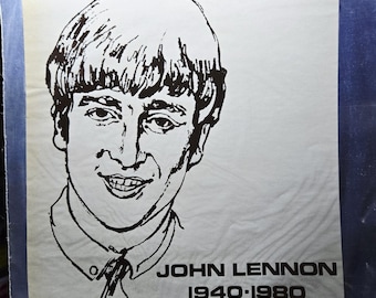 Vintage Porter's Roach Iron-On Decal John Lennon 1940-1980 Memorial NOS