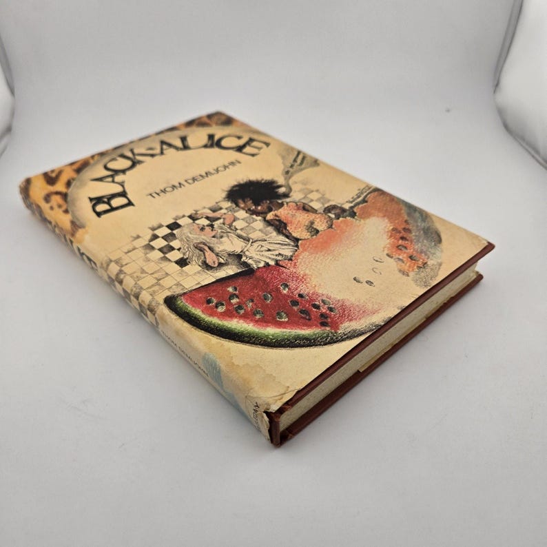 Black Alice Thom Demijohn 1968 Doubleday 1st Ed Book Club Edition Dust Jacket Bild 10