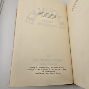 Black Alice Thom Demijohn 1968 Doubleday 1st Ed Book Club Edition Dust Jacket Bild 5