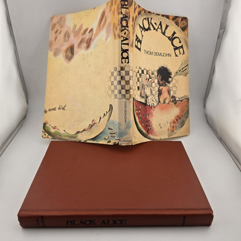 Black Alice Thom Demijohn 1968 Doubleday 1st Ed Book Club Edition Dust Jacket Bild 9