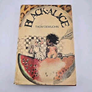 Black Alice Thom Demijohn 1968 Doubleday 1st Ed Book Club Edition Dust Jacket Bild 1