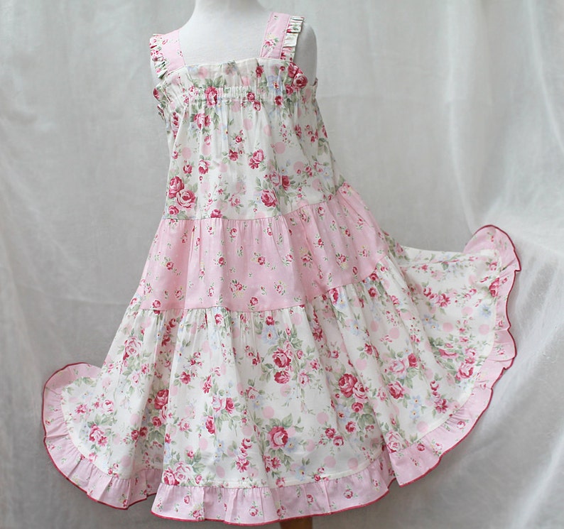 rose pink summer dress