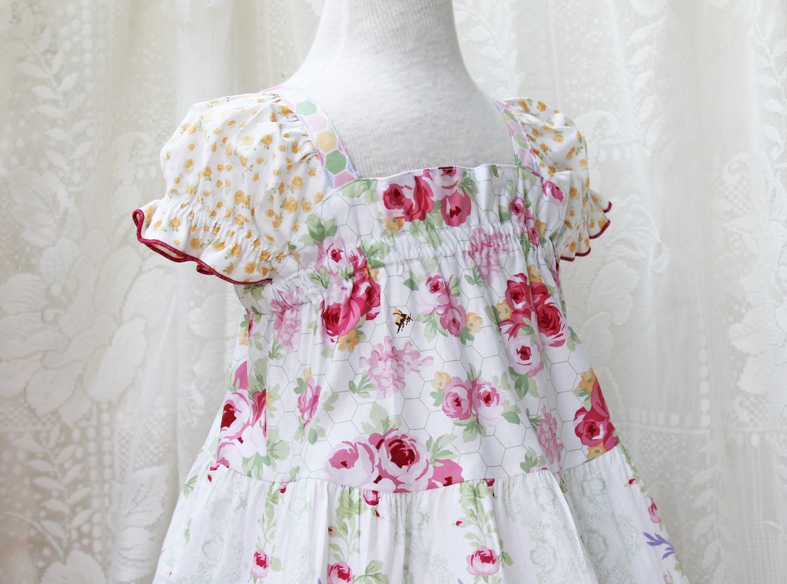 Floral Dress for Girls Big Little Sister Matching Dresses | Etsy