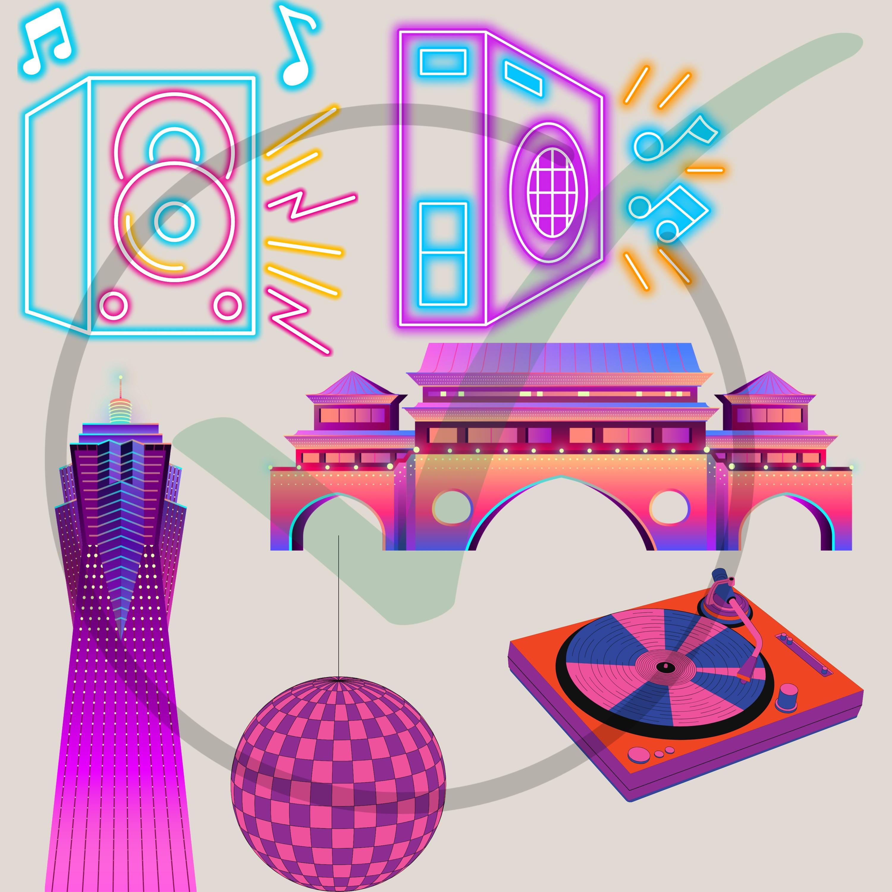 55 Cyberpunk PNG Bundle | HD Clipart for Retro-futuristic Design, Neon ...