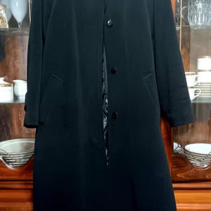 Sachi Black Coat - Etsy