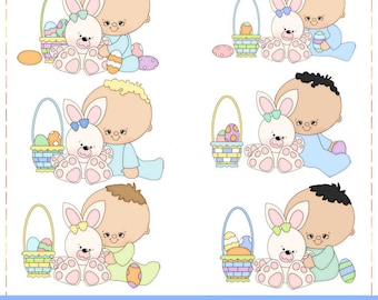 First Easter Babies - Commercial Use Clip Art by Alice Smith