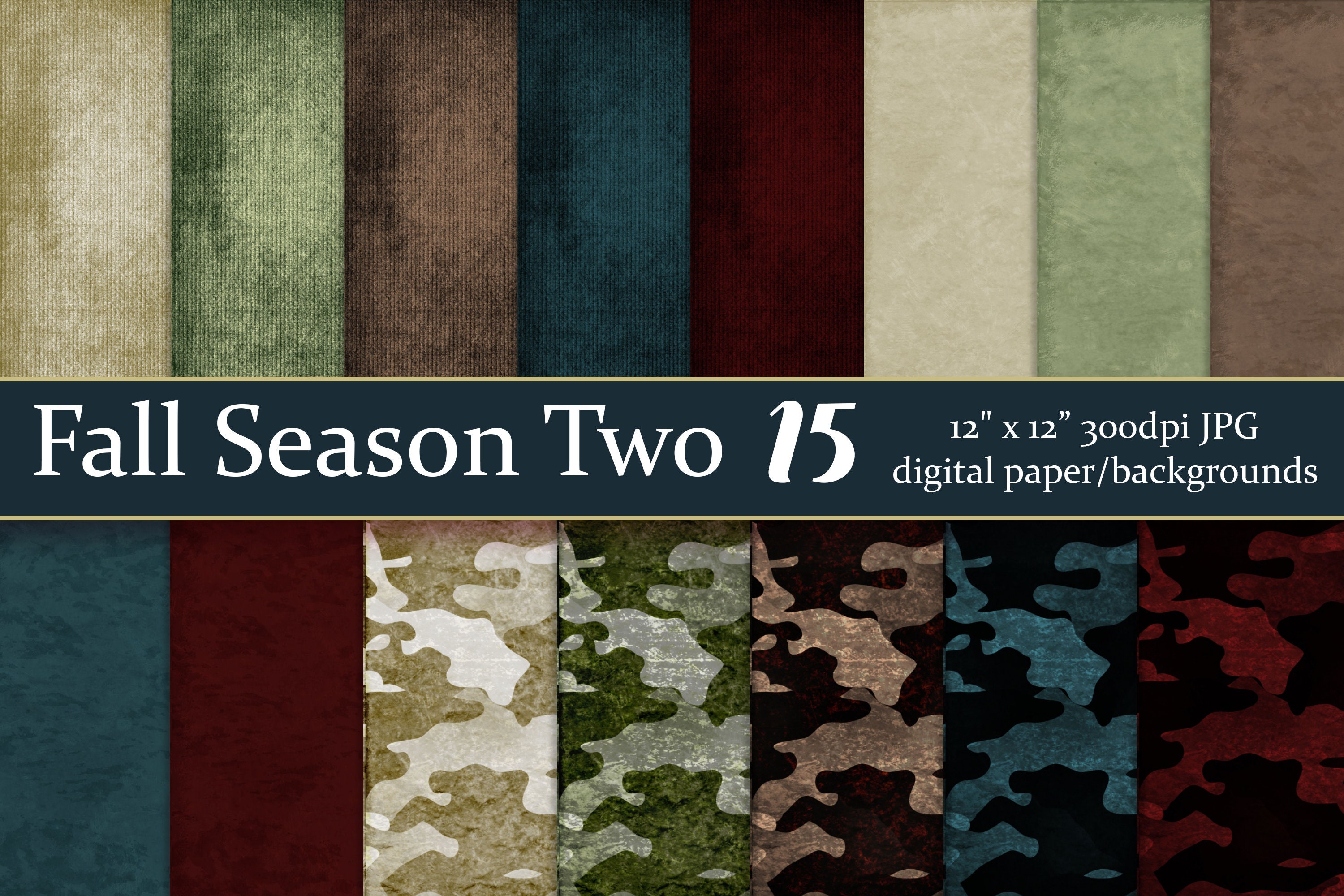 Camouflage Cardstock Paper