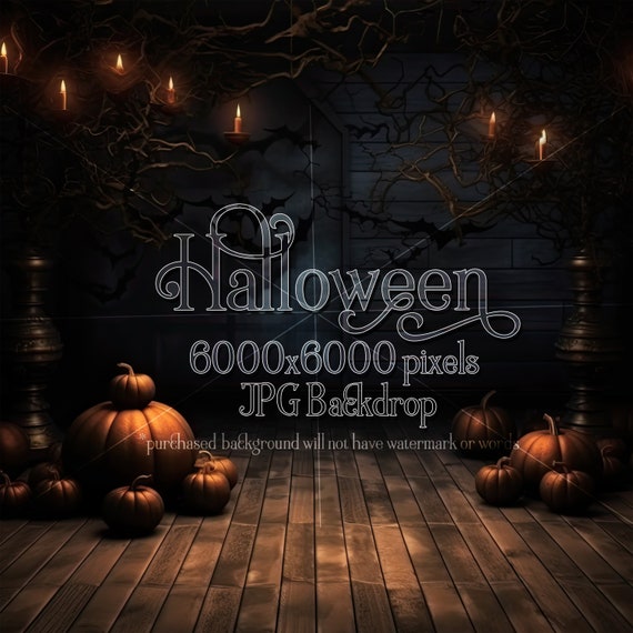 Halloween Fantasy Backdrop Background | Halloween Background Mockup | Halloween Mockup | Card  | Back drop | Fantasy Backdrop | Photo