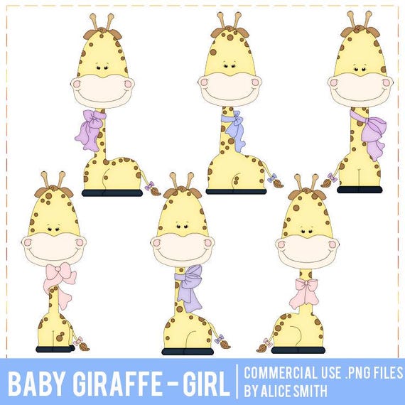 Baby Girl Giraffe Clipart from Alice Smith, Baby, Babies, Sublimation Giraffe, Sublimation Animal, Sublimation Safari, Serengeti