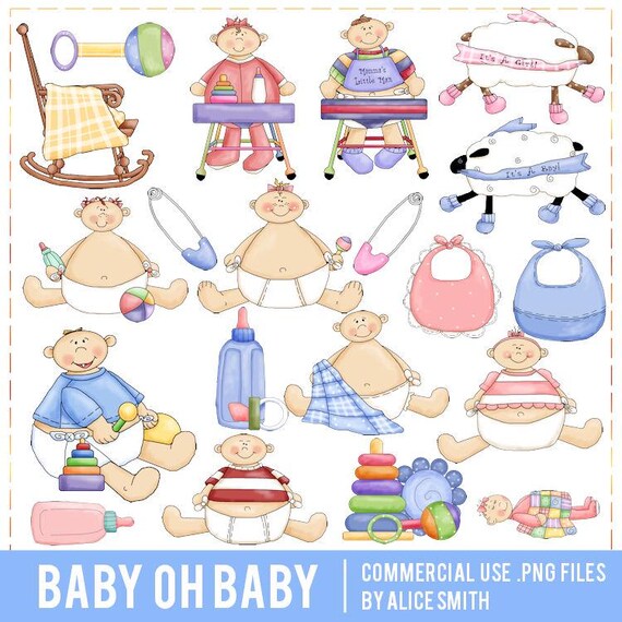 Baby Oh Baby Clipart from Alice Smith, Baby, Babies, Sublimation Baby, Rocking Chair, Toys, Diaper Pin, Lamb, Baby Bottle, It's a Girl