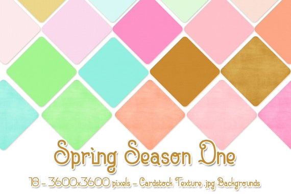 CU4CU Digital Papers | Spring Colors CP1 Colors Cardstock | Digital Designer Tool