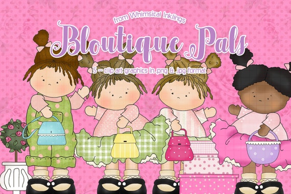 Bloutique Pals - Clipart from Whimsical Inklings