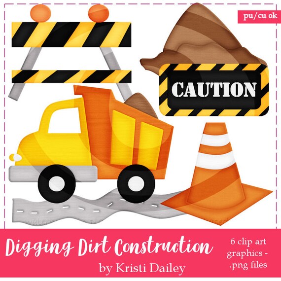 Dirt Digging Construction Clip Art