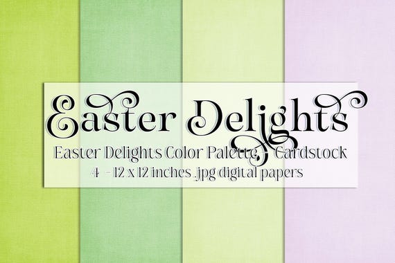 Easter Paper | Easter Scrapbook Paper | Digital Scrapbook Paper | Easter Cardstock | Cardstock Texture | Easter Colors | Spring Scrapbook