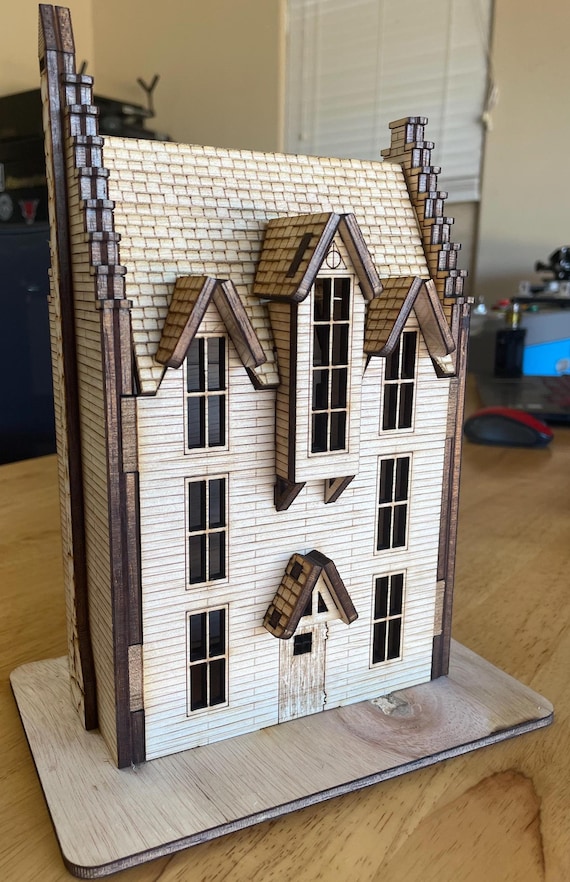 Shrieking Shack SVG - Laser Cutting Design (3mm/4mm/5mm)