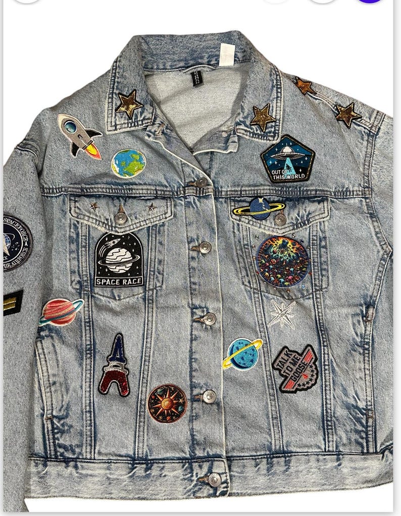 Patched Jean Jacket 
