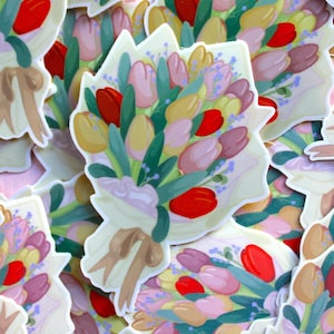 Blumen Aufkleber