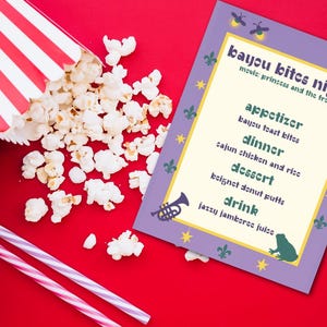8-Night Disney-Inspired Family Dinner Pack | Printable Menus & Recipes | Magical Themed Meals for Kids | Family Night Fun | Instant Download