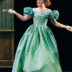 mina harker green dress Retail Price:199.00