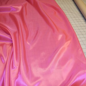 Hot pink lining fabric image 2