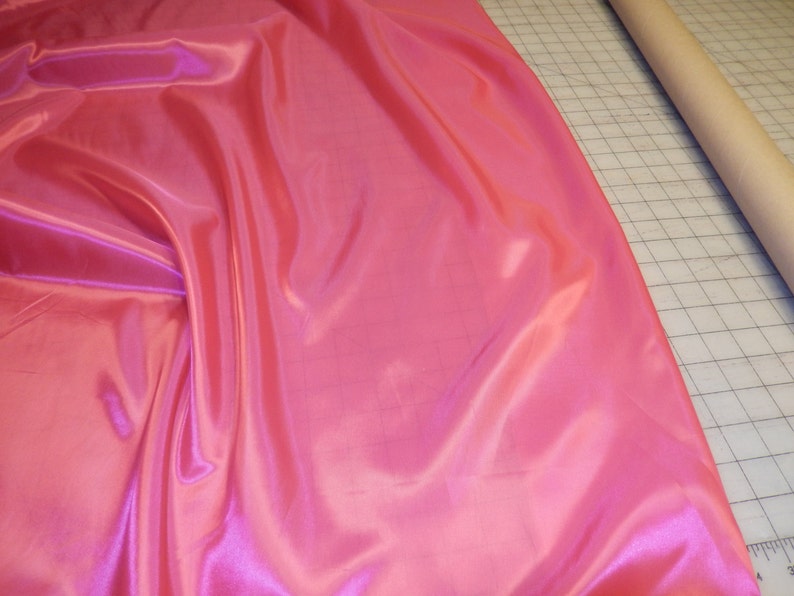 Hot pink lining fabric image 2