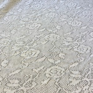 White stretch lace facric by yard