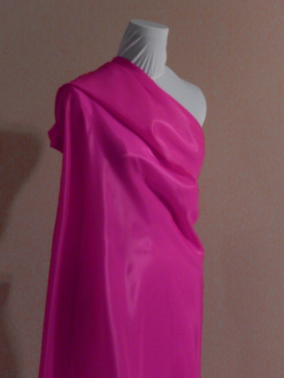 Hot pink lining fabric