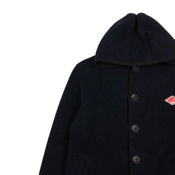 Vintage Danton Wool Hooded Jacket, Cropped Workwe… - image 5