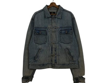 希少ヴィンテージ RRL ポロ ラルフローレン デニム USA タイプ2