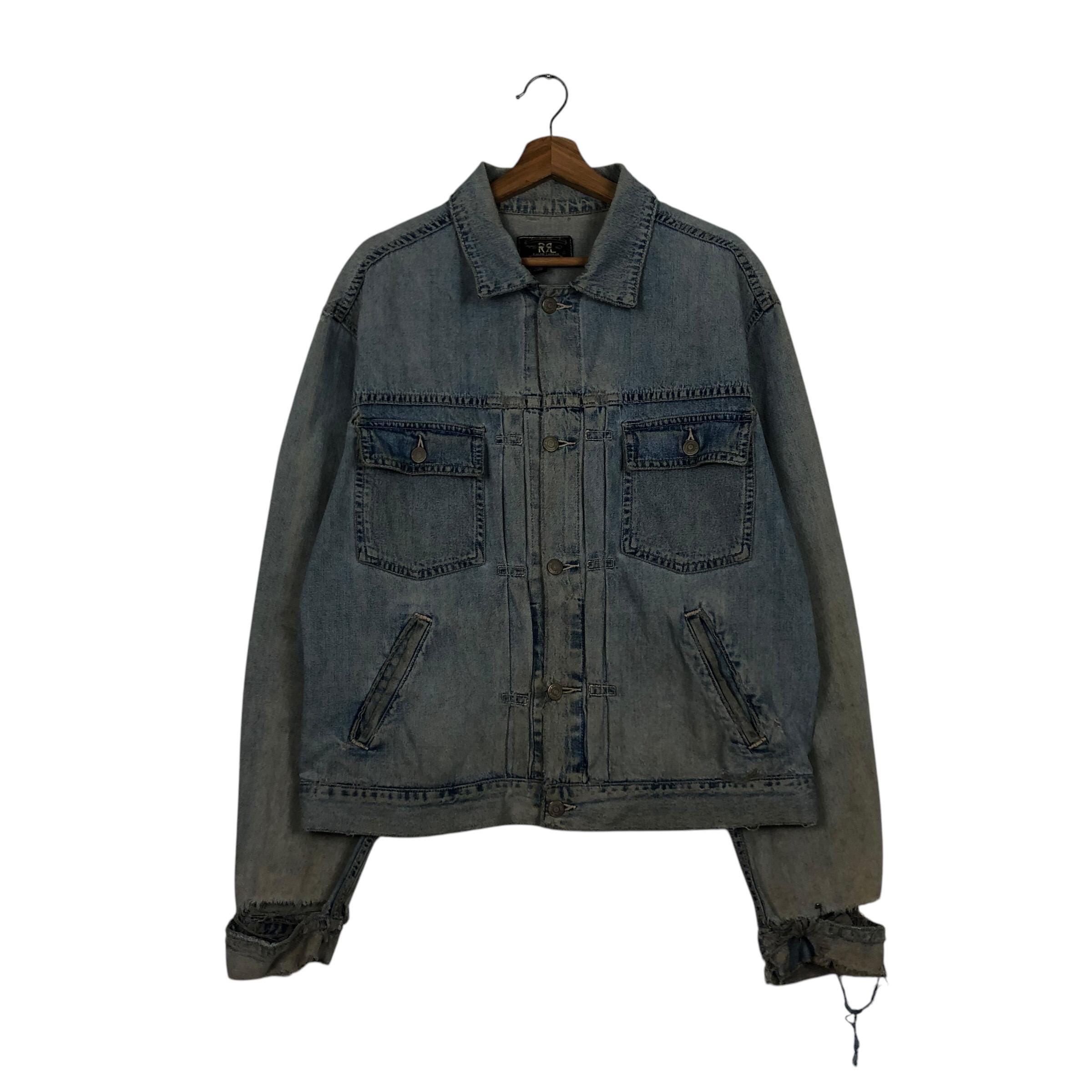 Double Rrl Denim Jacket - Etsy