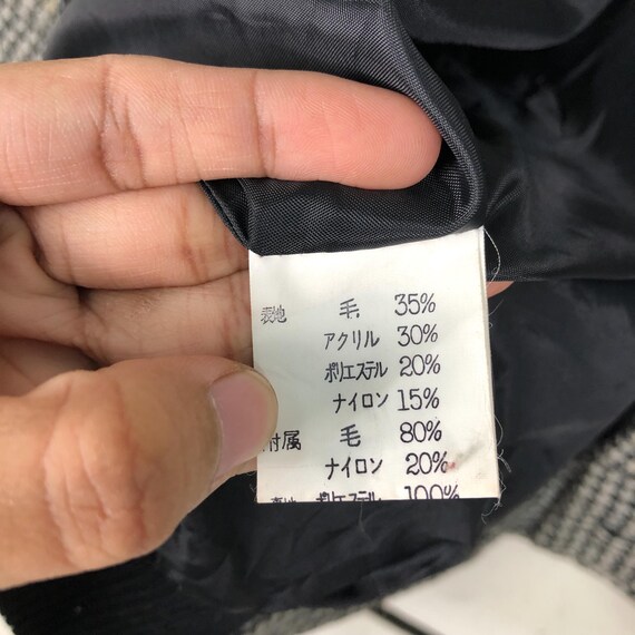 Two-Tone Cropped Bomber Jacket: Japanese Inspired… - image 9