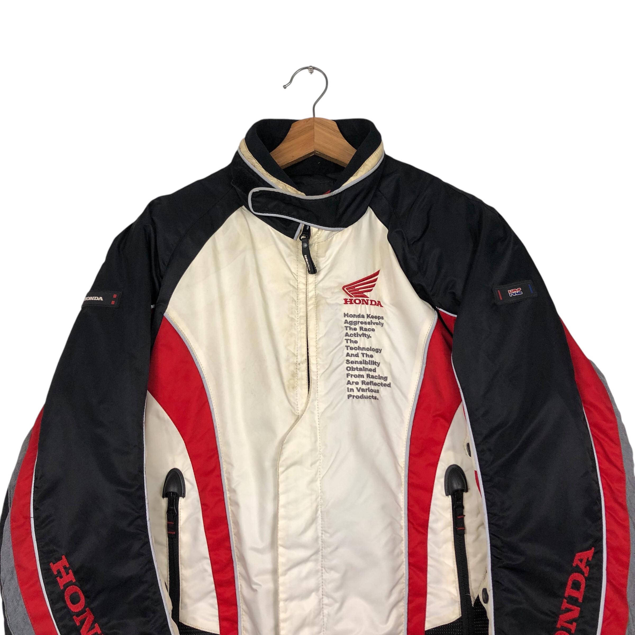 Vintage Racing Jacket Motorcycle Honda Big Logo Spell Out - Etsy