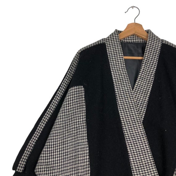 Two-Tone Cropped Bomber Jacket: Japanese Inspired… - image 5