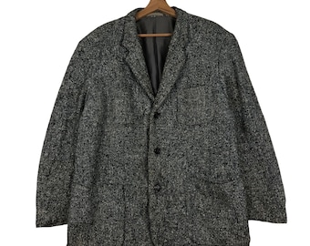 Vintage Comme Des Garcons Homme Plus Tweed Blazer - AW1988