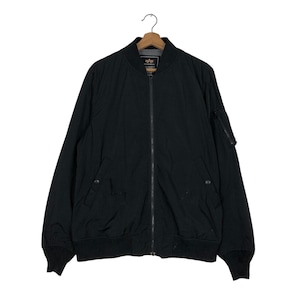 ジャケット・アウター ALPHA INDUSTRIES MA-1 made in USA Vintage Alpha Industries Bomber Made In USA | eBay