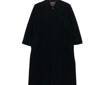PICK!!! Vintage Wool Long Jacket Workshop Yohji Yamamoto Rich Black