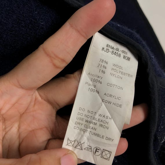 Vintage Danton Wool Hooded Jacket, Cropped Workwe… - image 10