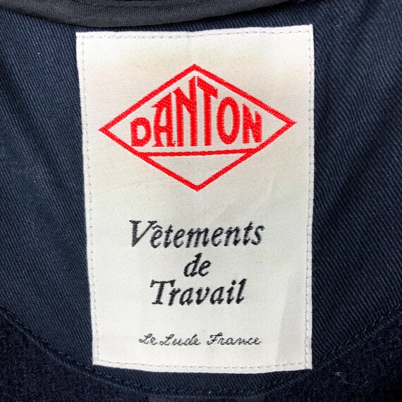 Vintage Danton Wool Hooded Jacket, Cropped Workwe… - image 9