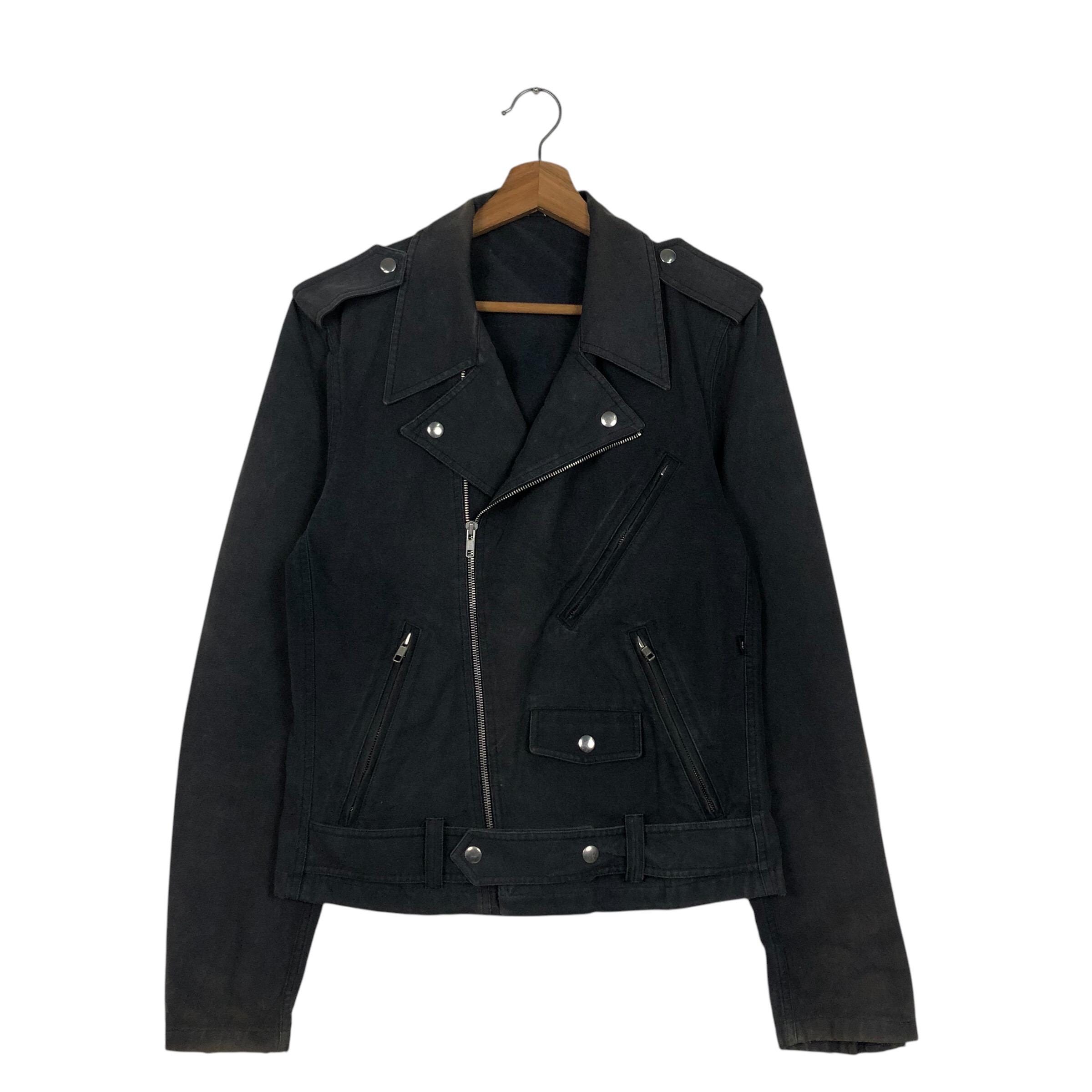 Agnes B Leather Jacket Coat - Etsy