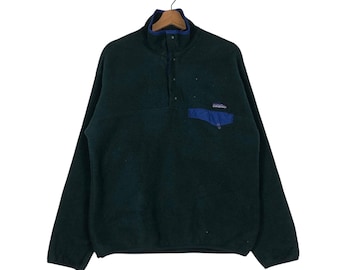 Vintage Fleece Half Button Jacket Patagonia