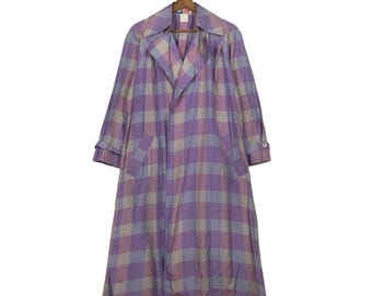 PICK!!! Vintage 70’s Issey Miyake Long Jacket Tartan Design Runway