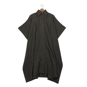 PICK!!! Vintage 70’s Issey Miyake Wool Herringbone Long Cloaks