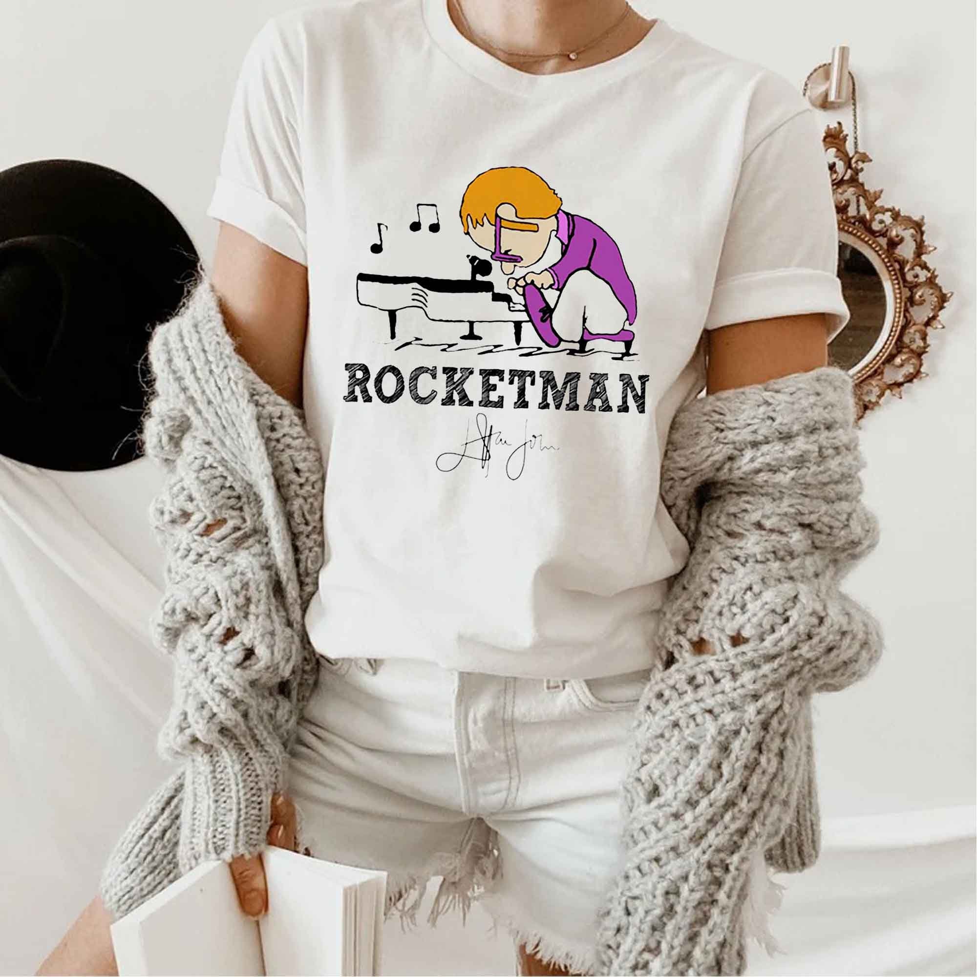 Discover Rocket Man Elton John T-Shirt