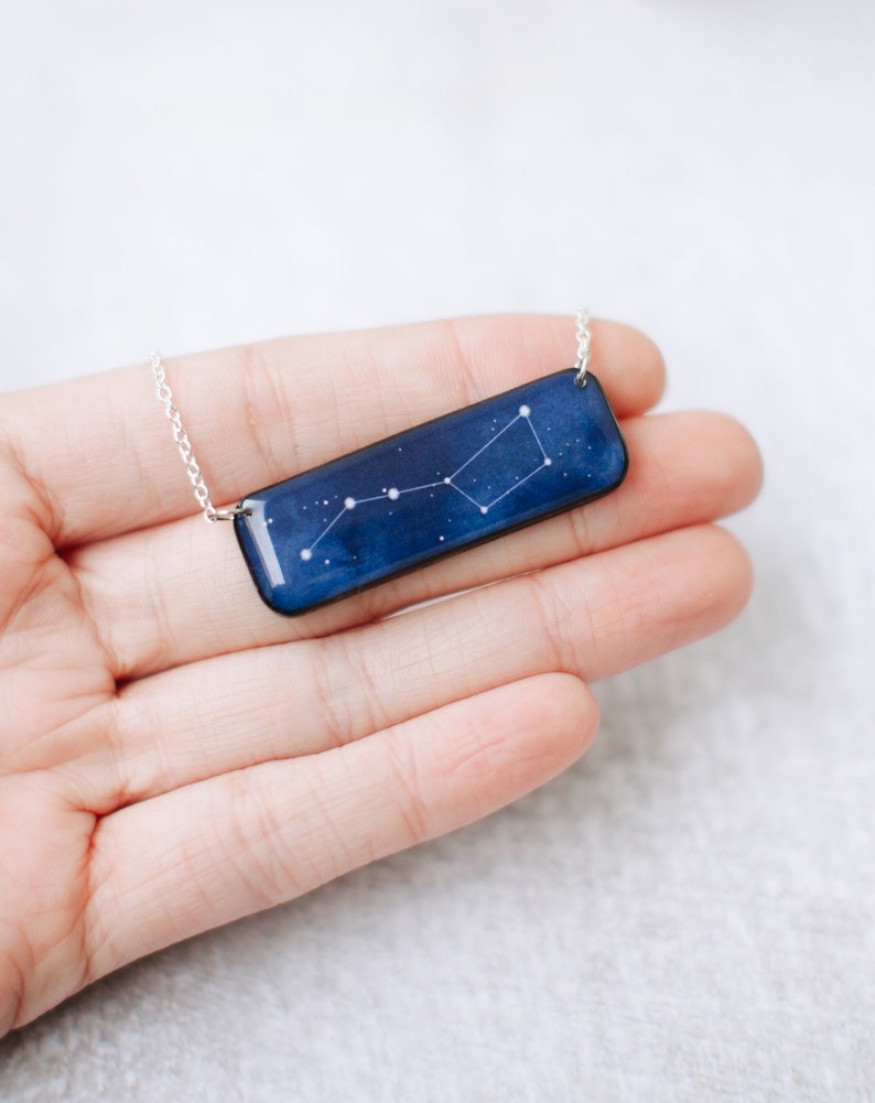 Big Dipper Necklace Space Jewelry for Women Ursa Major Etsy
