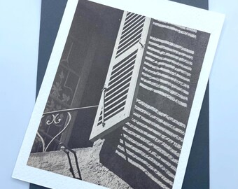 Biglietto di auguri - Shutter Shadow - Vuoto all'interno