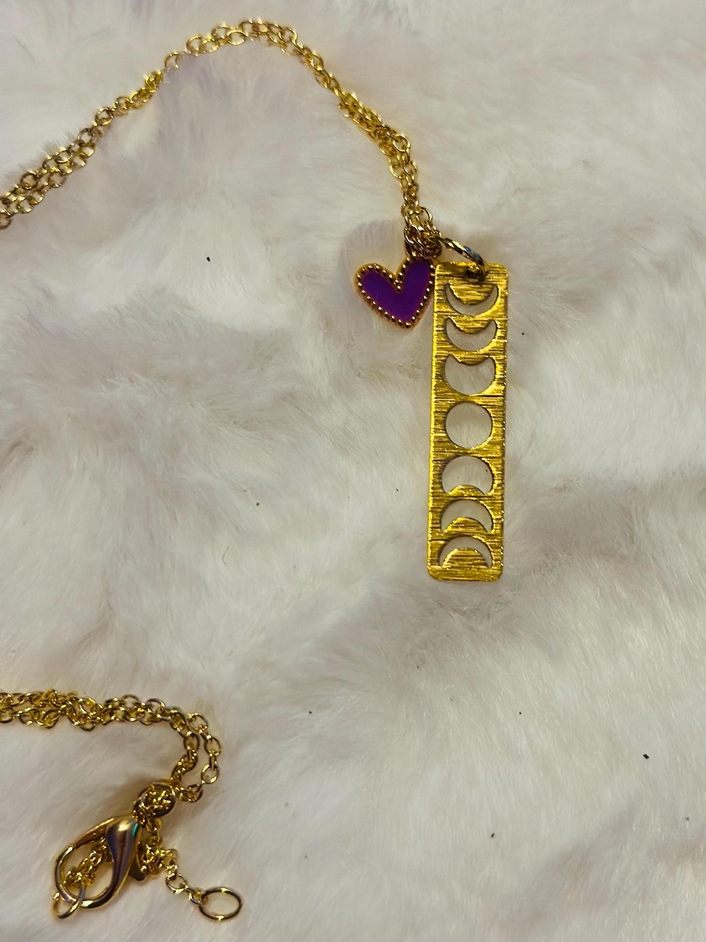 Jimin Heart Necklace - Etsy