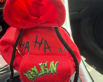 2026 *NEW* Hooligan *Mini* Hoodie for Auto Gear Shift, Red or black, Hooligan on front Pocket.